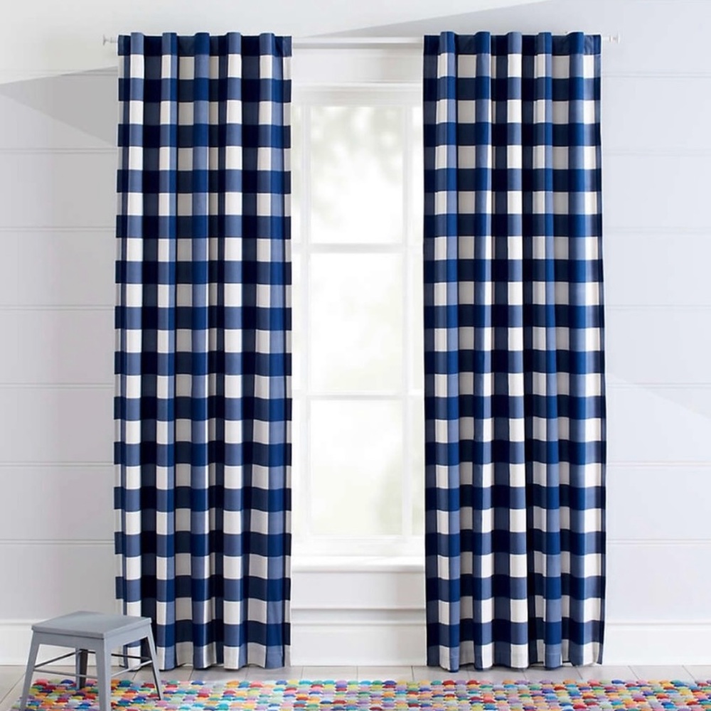 Crate & Barrel Blackout Curtains 2 Panels
